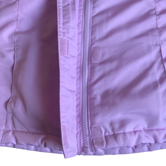 2 Jackets in 1! Winter Coat with Zipout Wearable Fleece Liner Purple 4T - Picture 9 of 13